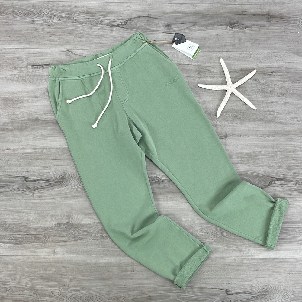 🔆RIP CURL🔆ORGANIC FLEECE JOGGERS SWEATPANTS - Picture 2 of 11